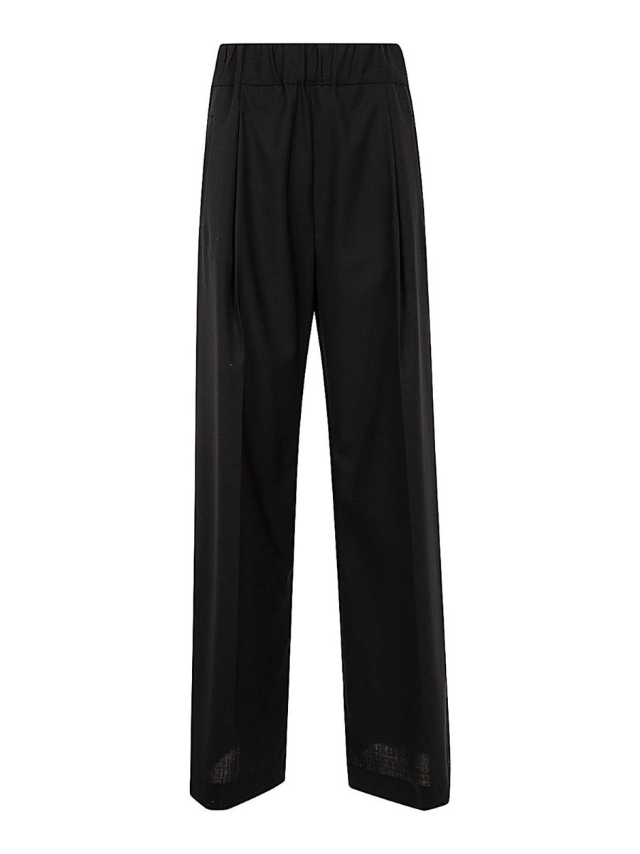 Semicouture Pantalons Décontractés - Noir