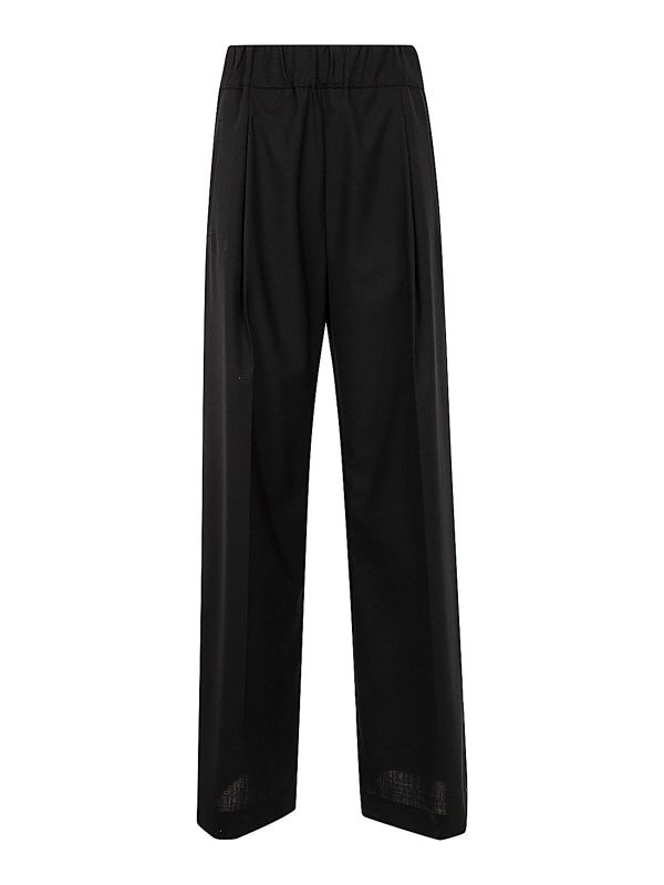 Semicouture Pantalons Décontractés - Noir