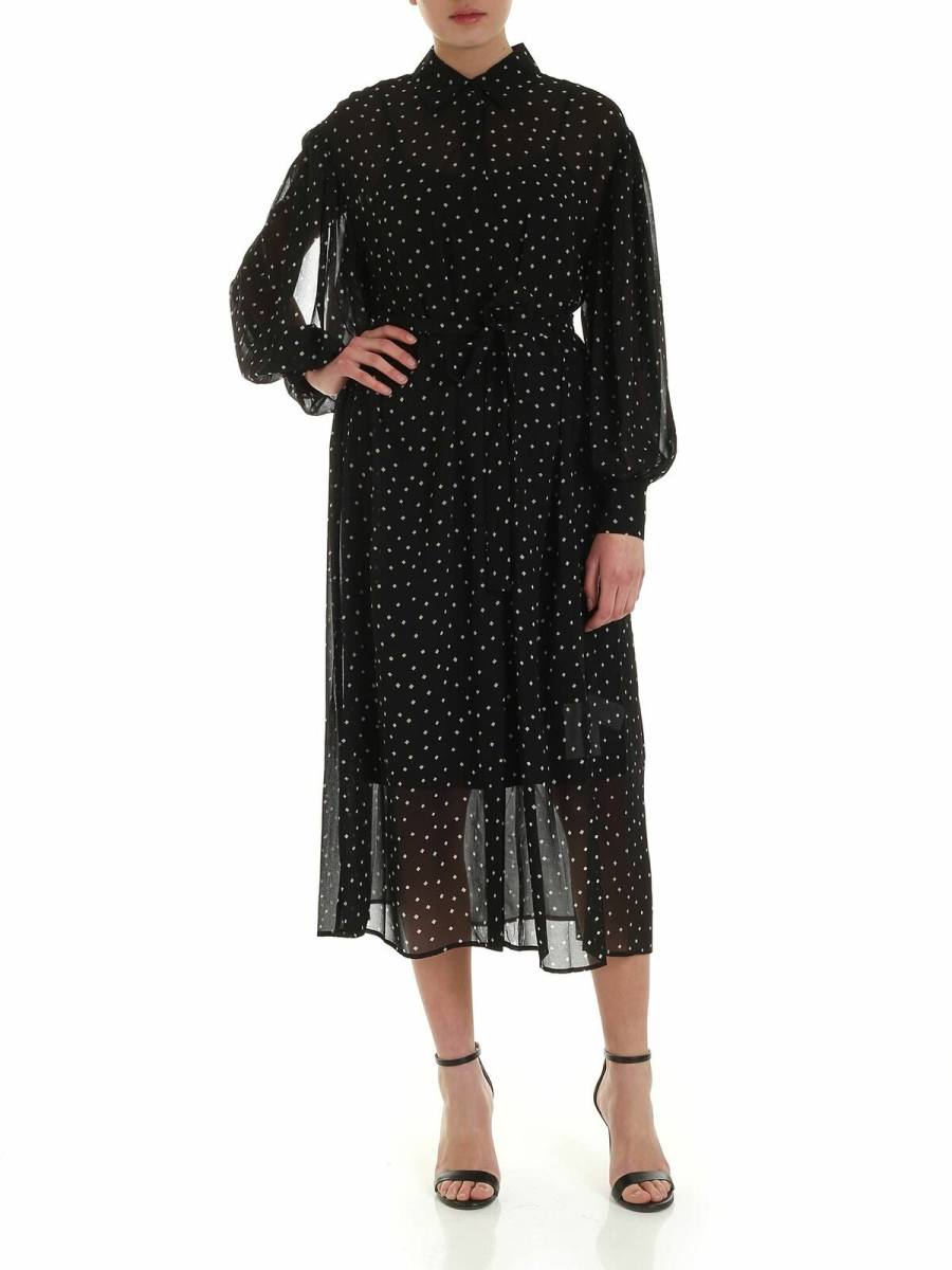 Dkny Maxi Robe - Noir