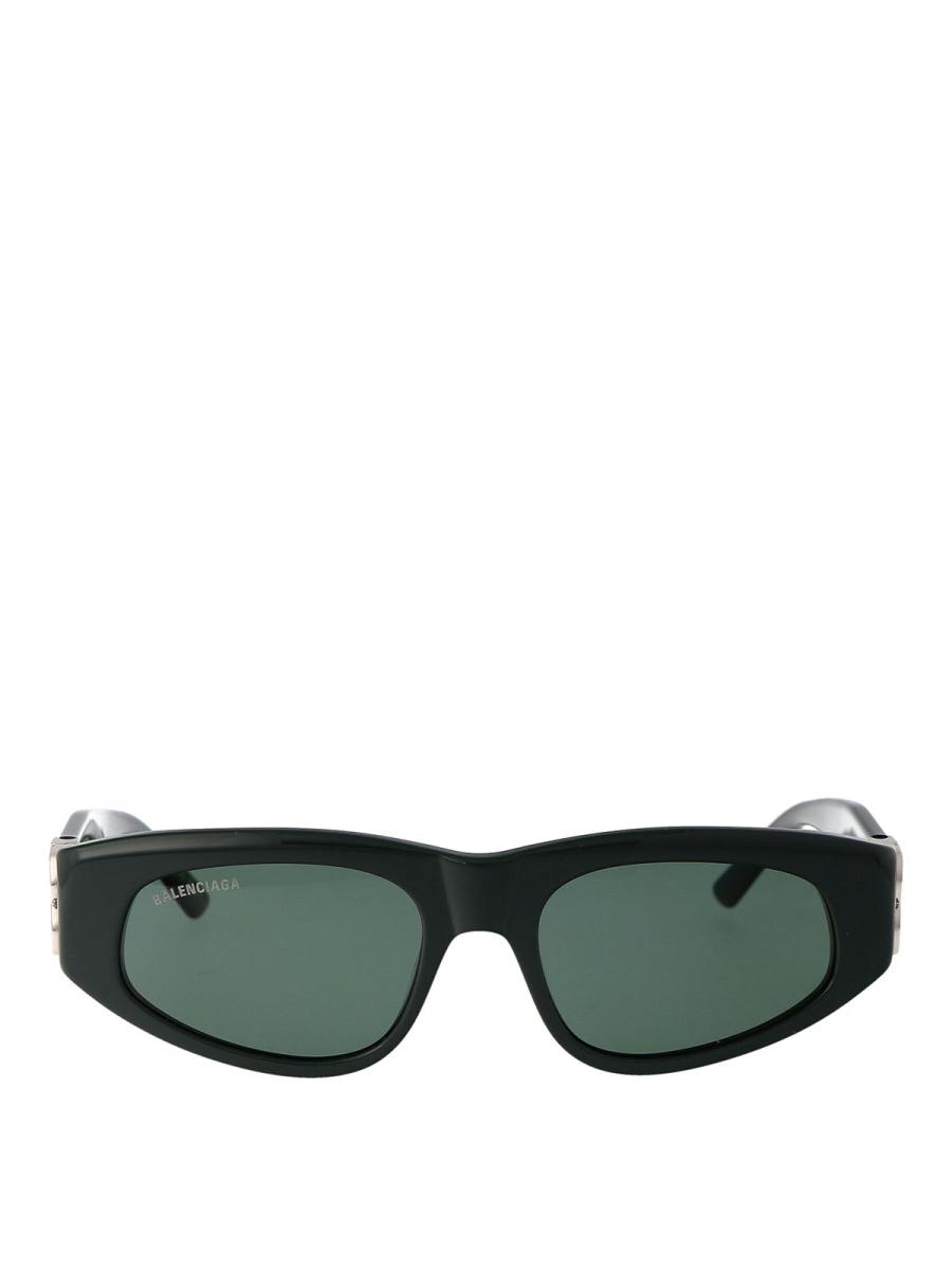 Balenciaga Lunettes De Soleil - Vert