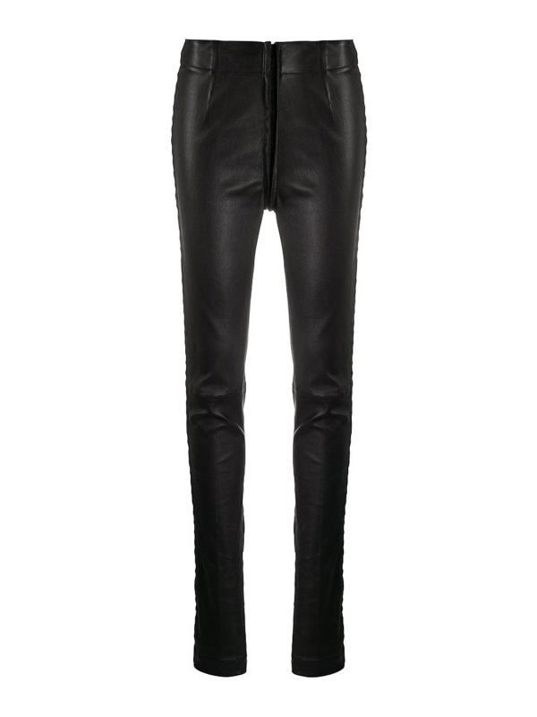 Ann Demeulemeester Pantalons Décontractés - Noir