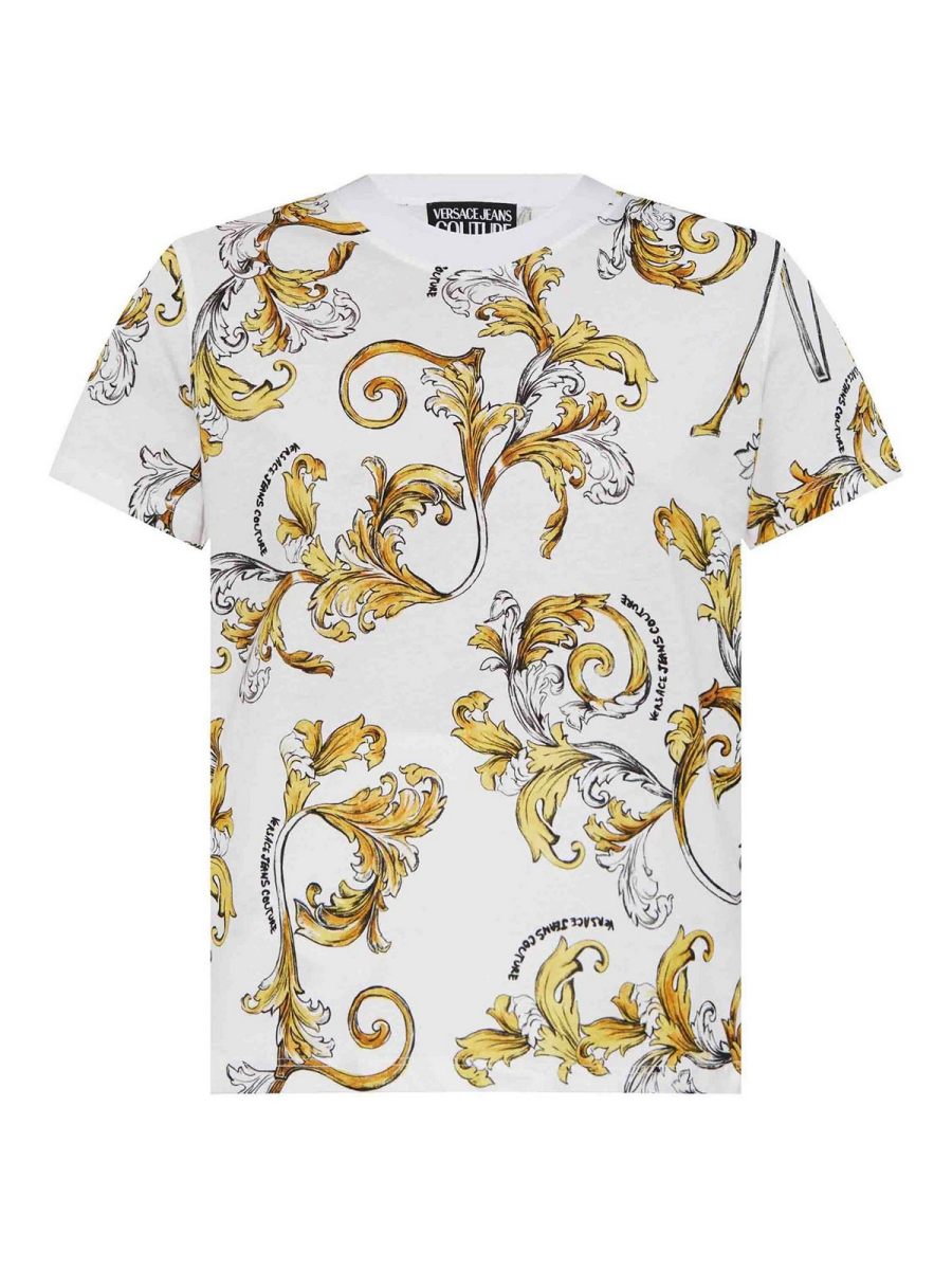 Versace Jeans Couture T-Shirt - Or Blanc