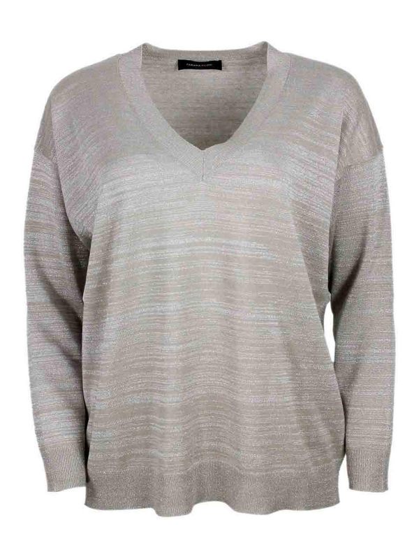 Fabiana Filippi Pull Col Rond - Beige