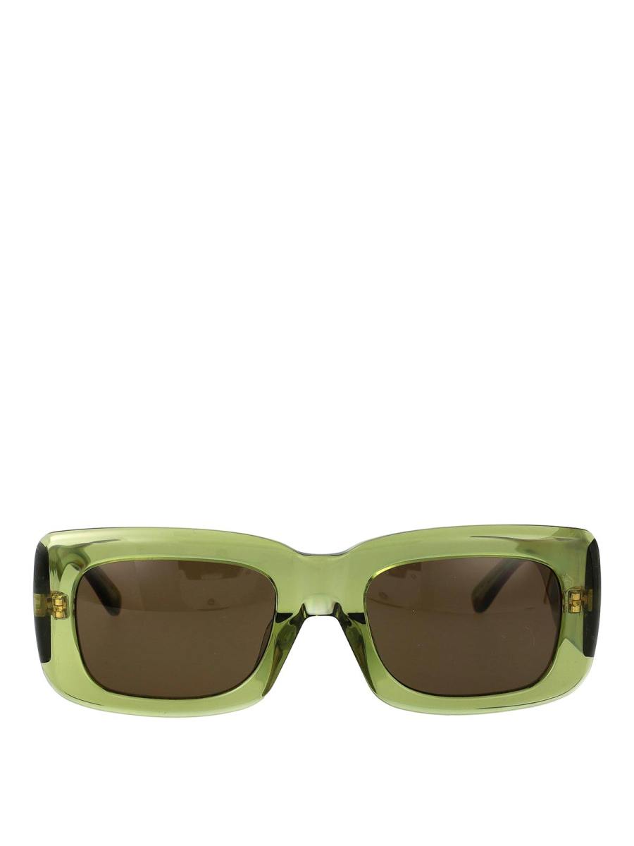 The Attico Lunettes De Soleil - Vert