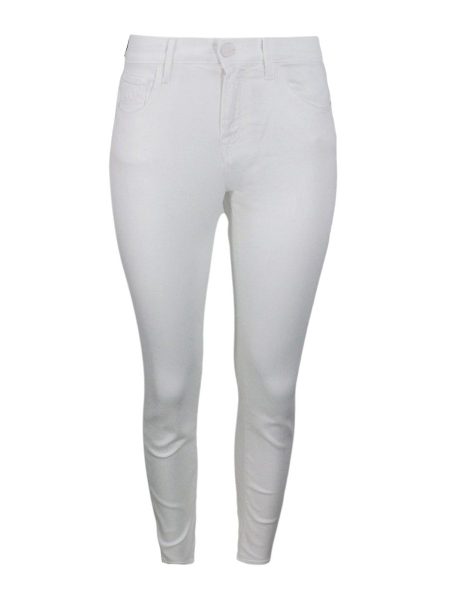 Jacob Cohen Jean Skinny - Blanc