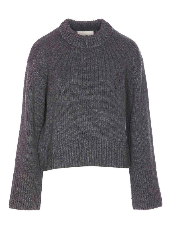 Lisa Yang Pull Col Rond - Gris