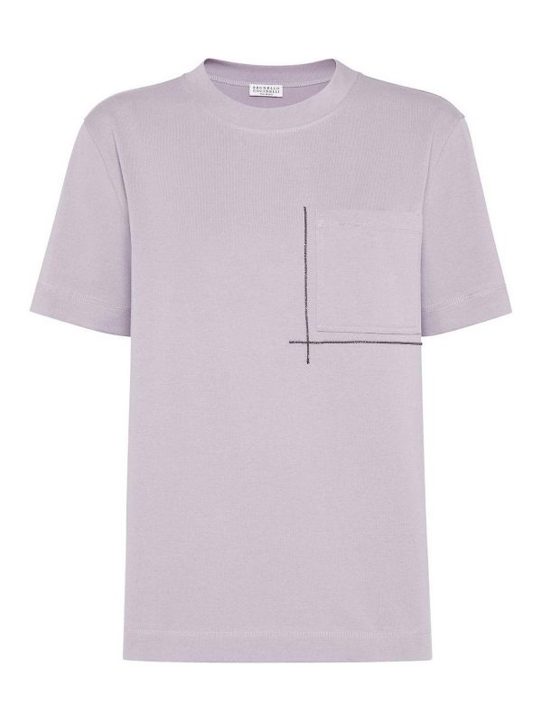 Brunello Cucinelli T-Shirt - Violet