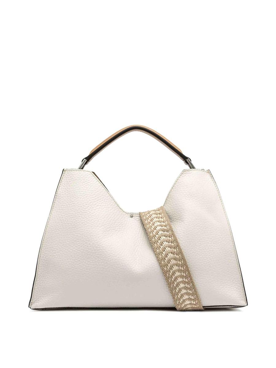 Gianni Chiarini Sac Porté Épaule - Beige Clair