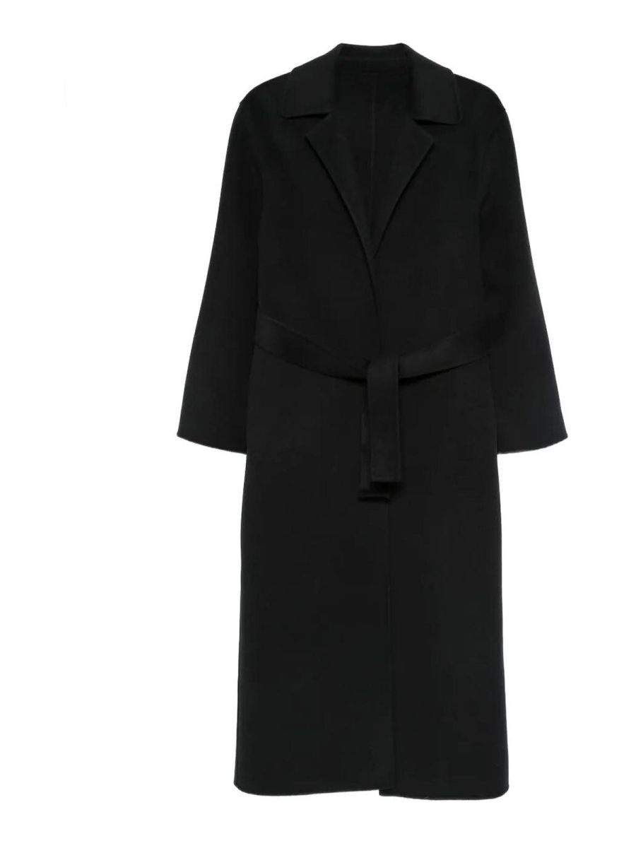 Alberta Ferretti Manteau Court - Gris