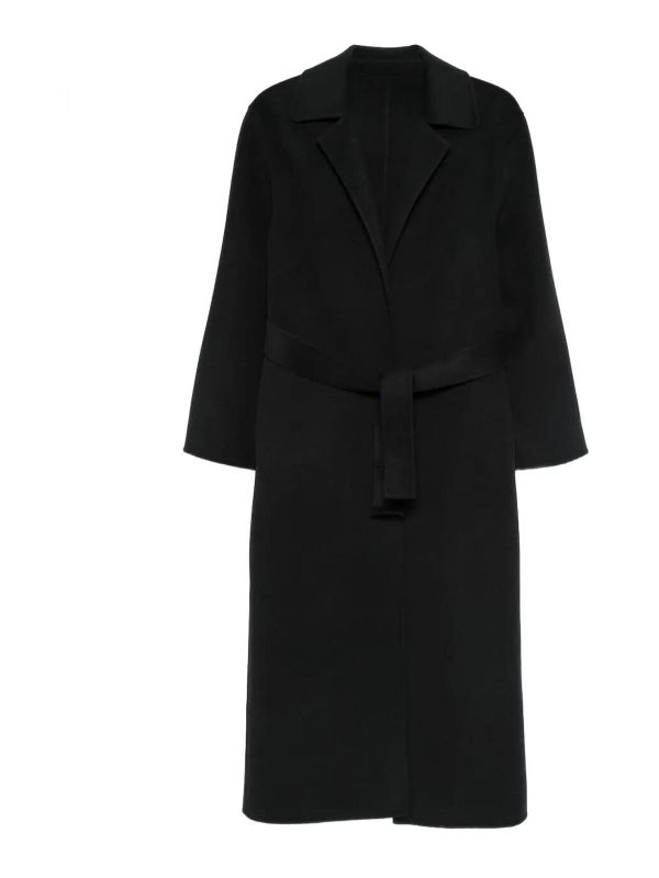 Alberta Ferretti Manteau Court - Gris