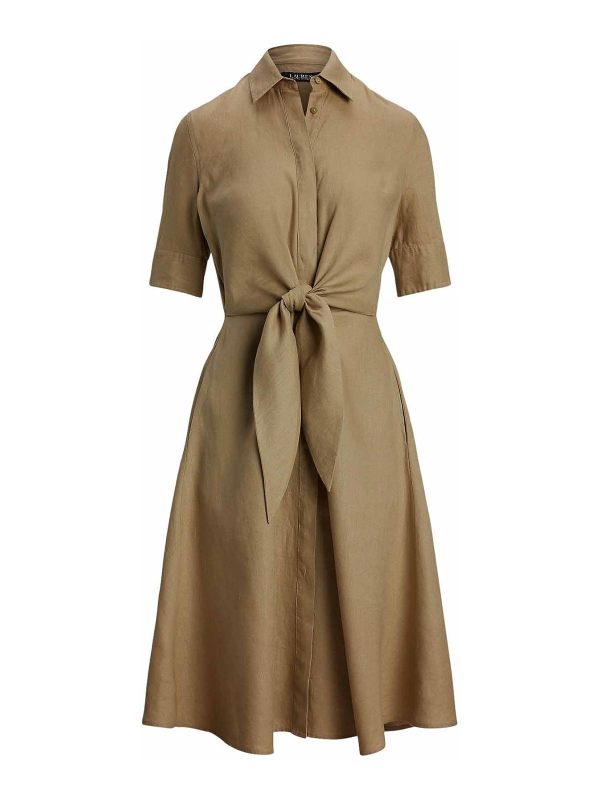 Lauren Ralph Lauren Robe Au Genou - Beige