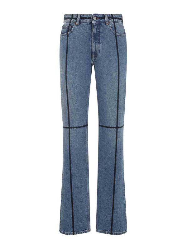 MM6 Maison Margiela Jean Bootcut - Délavé