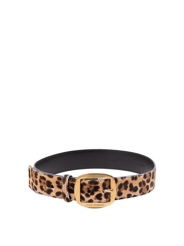 Dolce & Gabbana Ceinture - Imprimé Animal