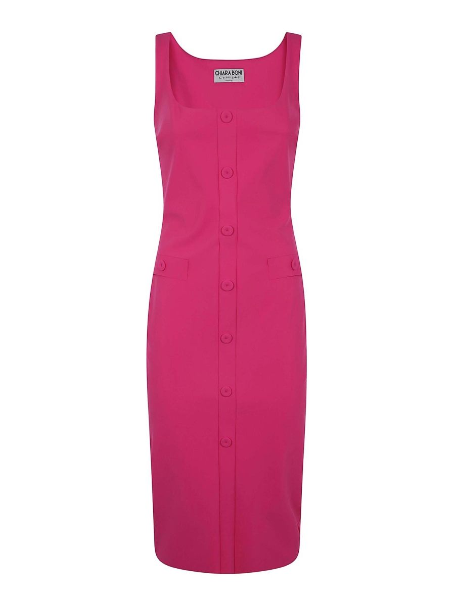 Chiara Boni La Petite Robe Robe Au Genou - Rose