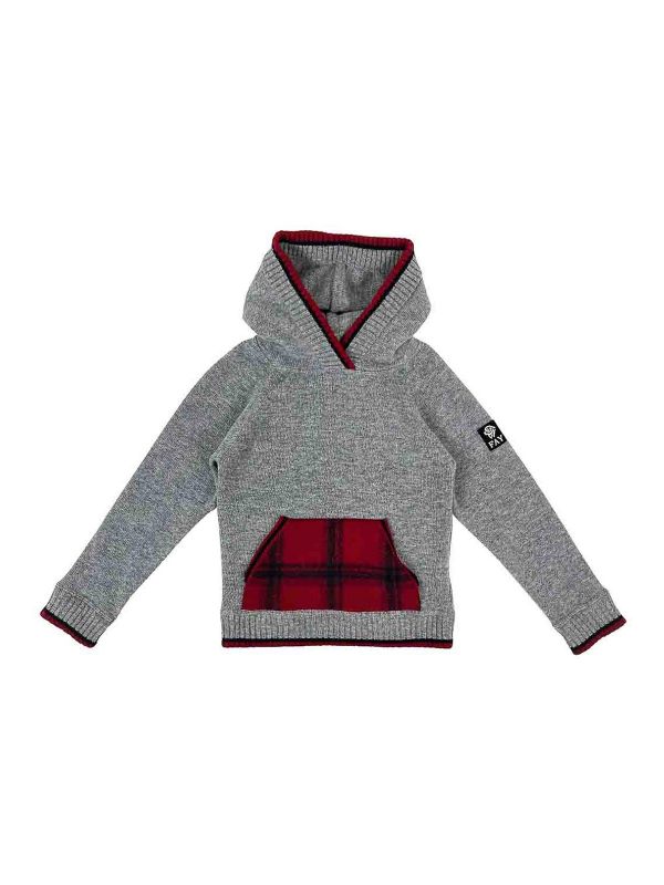 Fay Pull Col Rond - Gris
