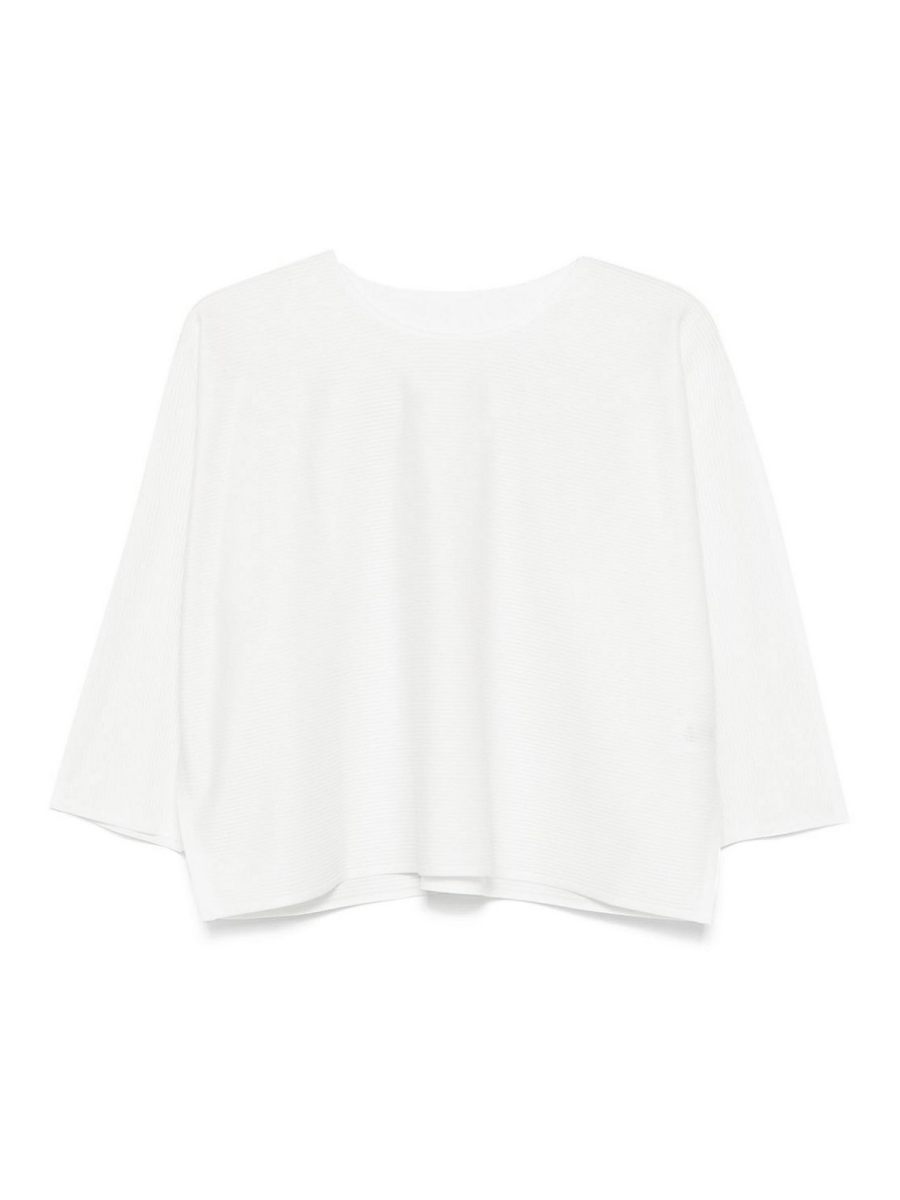 Pleats Please Issey Miyake Chemise - Blanc