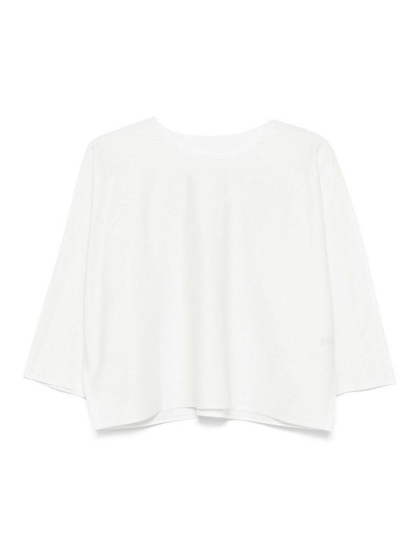 Pleats Please Issey Miyake Chemise - Blanc