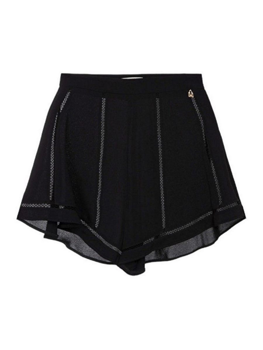 Elisabetta Franchi Pantalons Décontractés - Noir