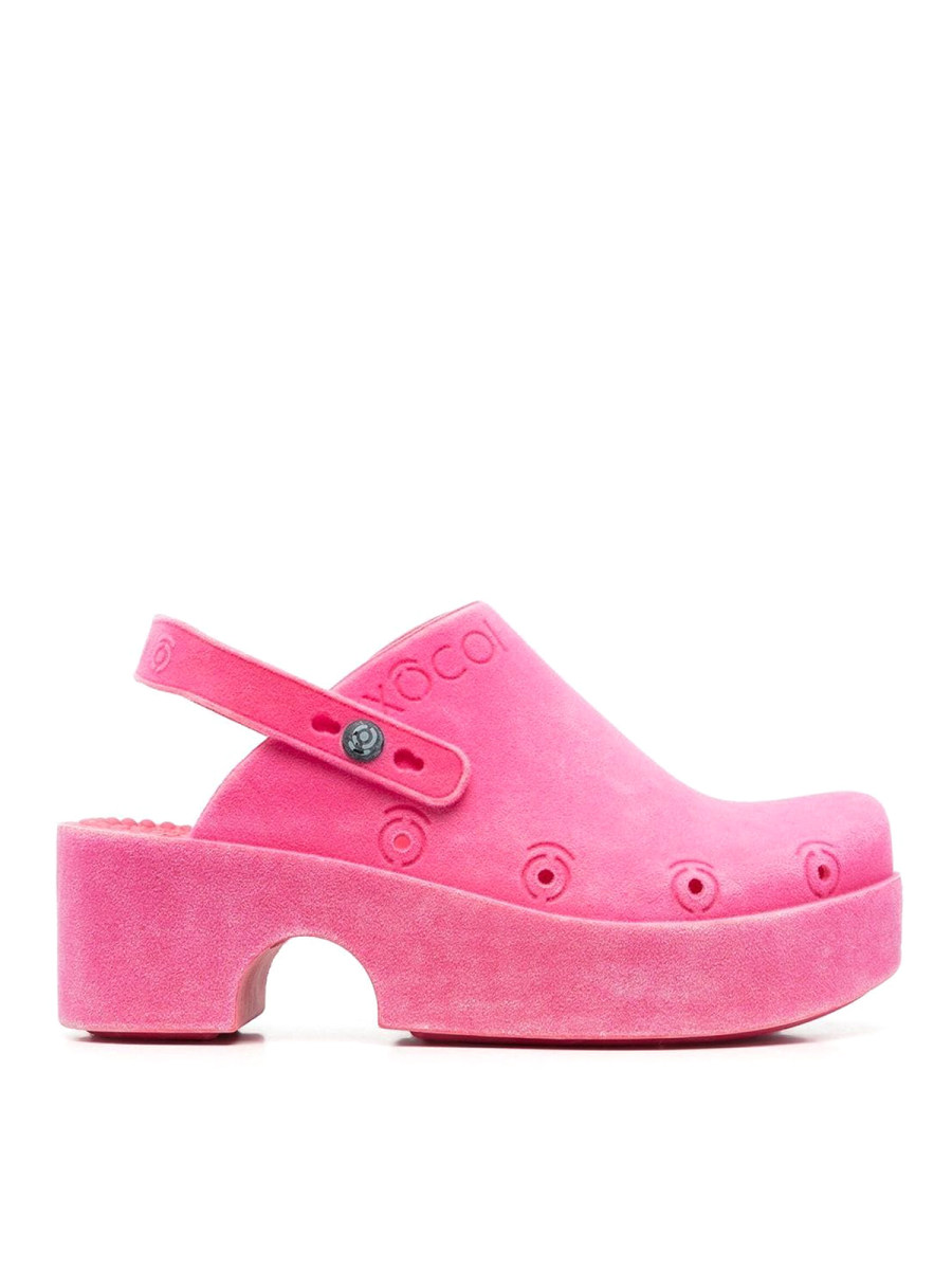Xocoi Mules - Fuchsia