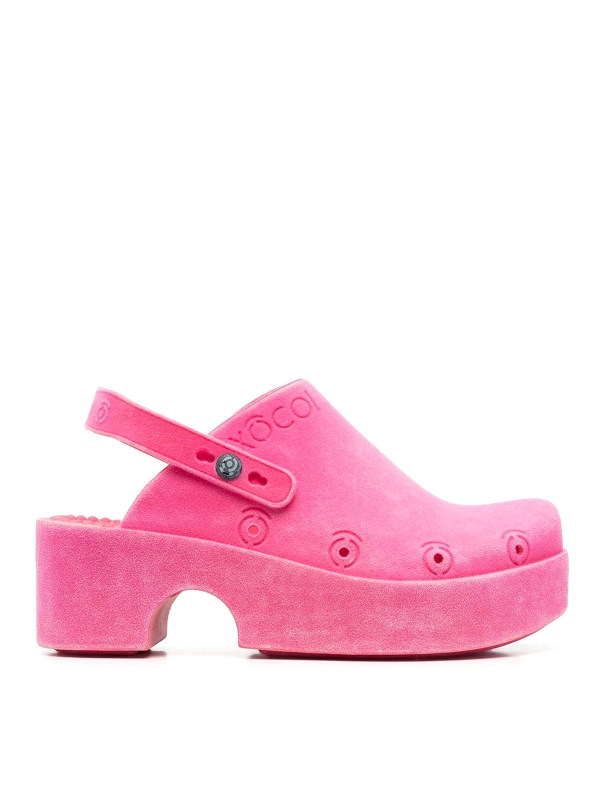 Xocoi Mules - Fuchsia