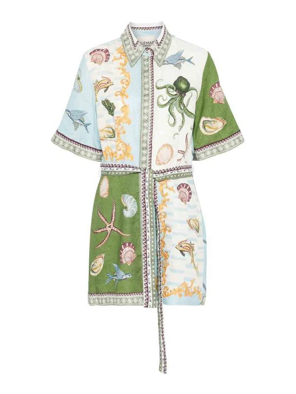 Almais Robe Courte - Blanc