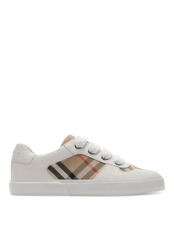 Burberry Baskets - Blanc