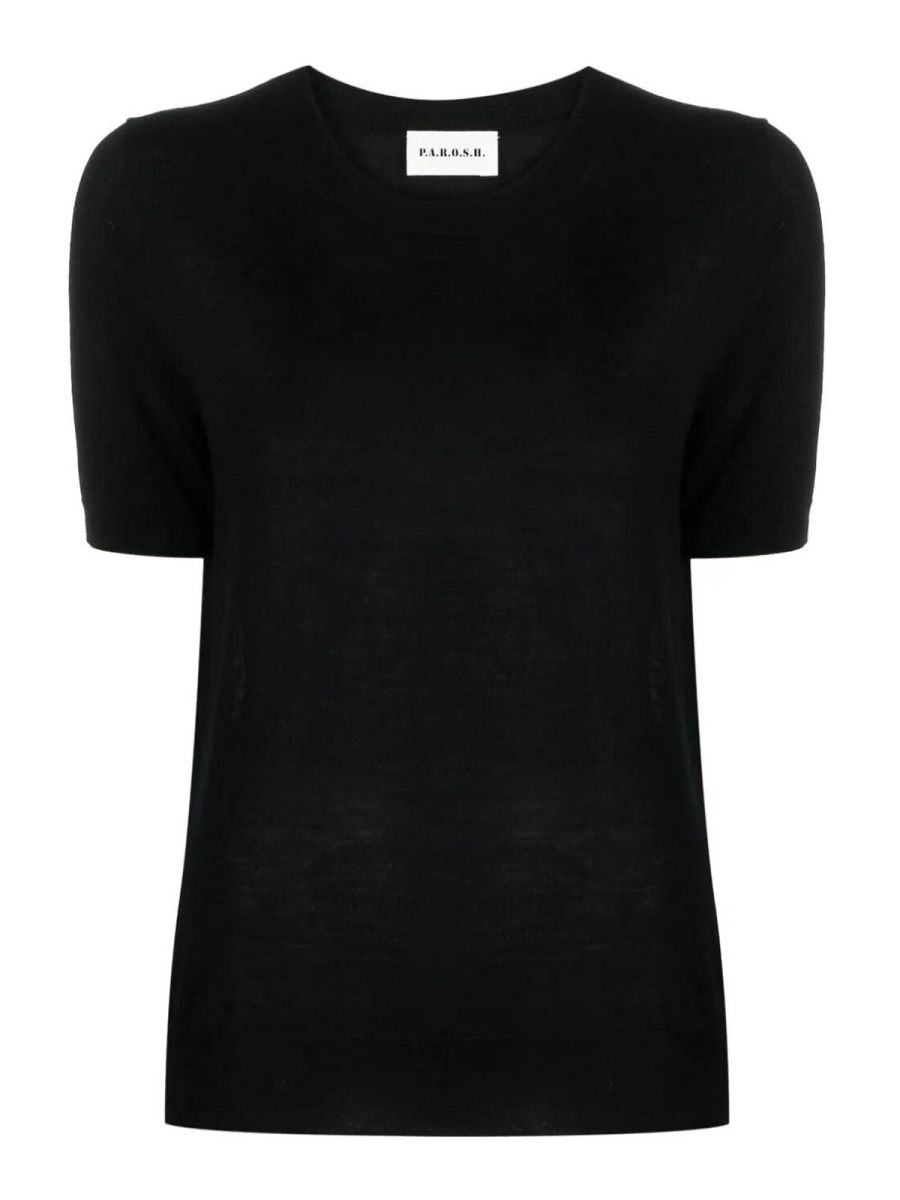 P. A.R. O.S. H. Pull Col Rond - Noir