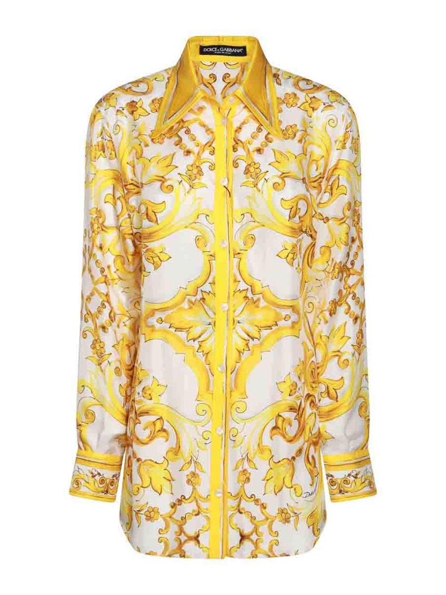 Dolce & Gabbana Chemise - Jaune
