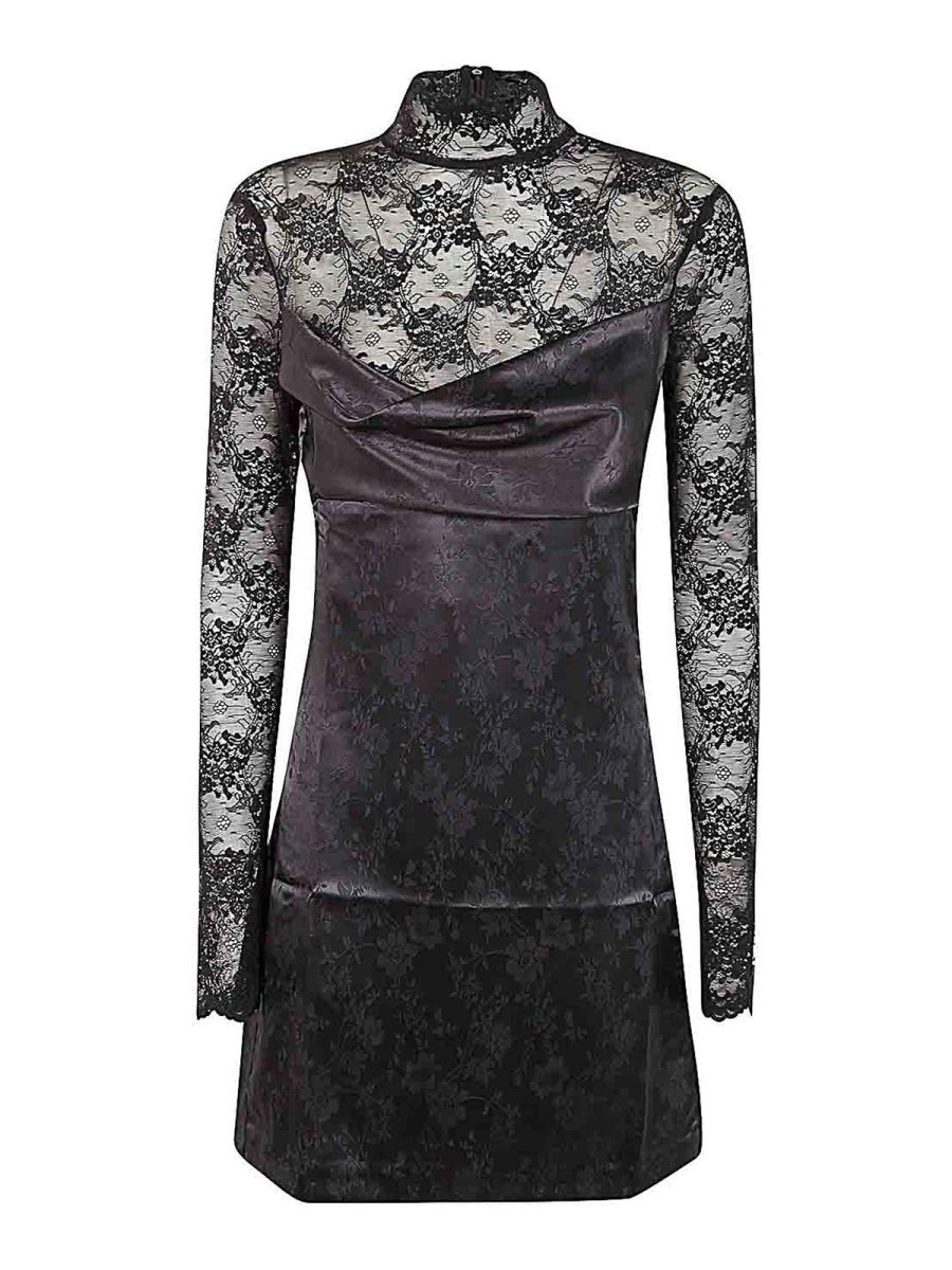 Versace Jeans Couture Robe Courte - Noir