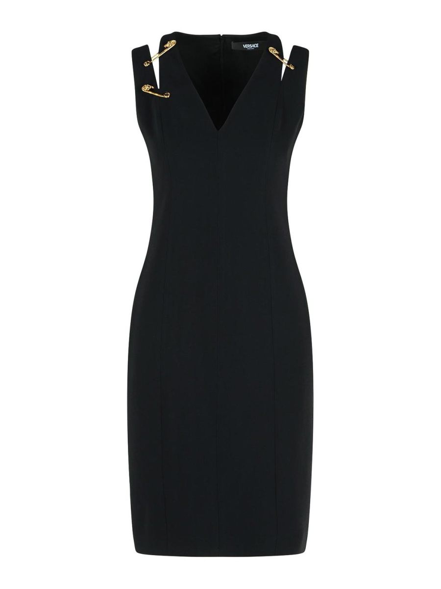 Versace Robe Courte - Noir
