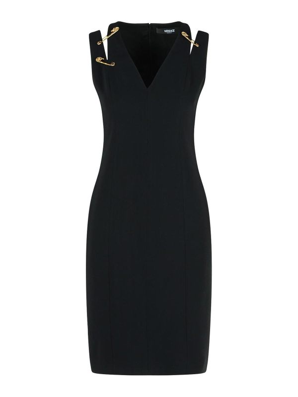 Versace Robe Courte - Noir