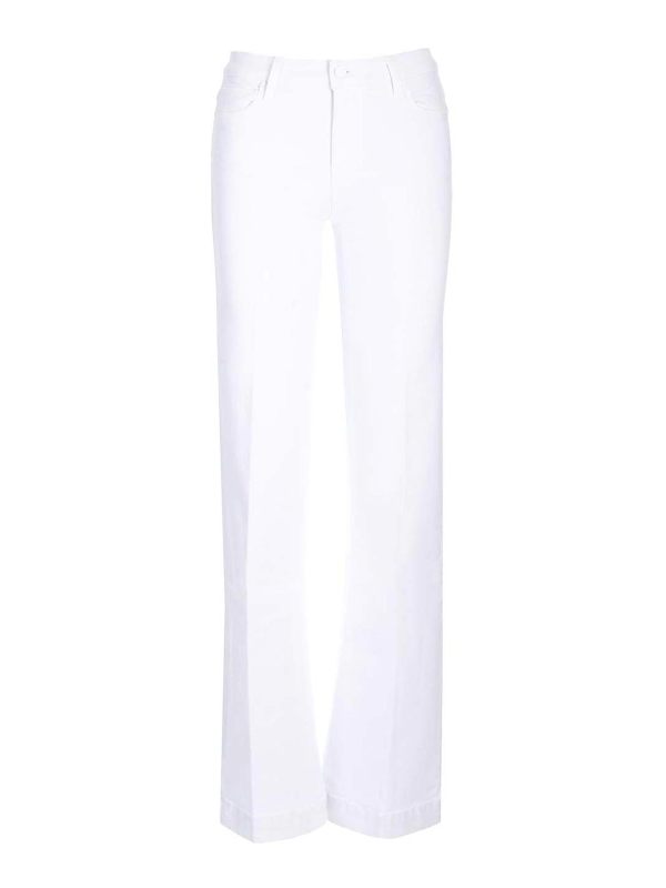 Paige Jean Bootcut - Blanc