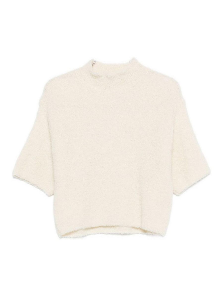 Antonelli Firenze Pull Col Rond - Beige