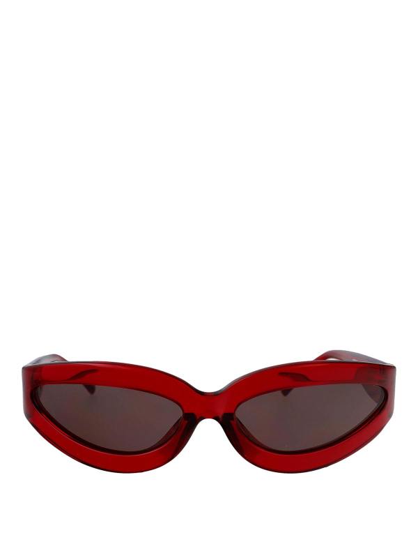The Attico Lunettes De Soleil - Rouge