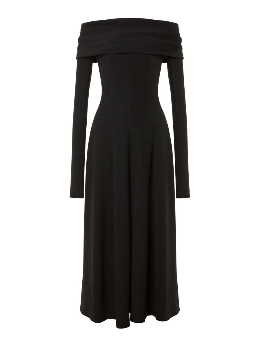 Alberta Ferretti Robe De Soirée - Noir