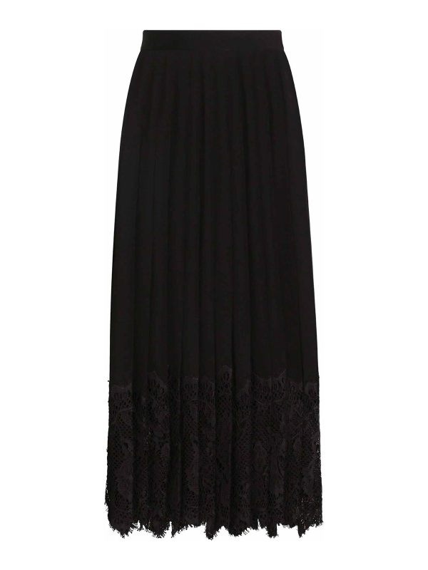 Dolce & Gabbana Jupe Midi - Noir
