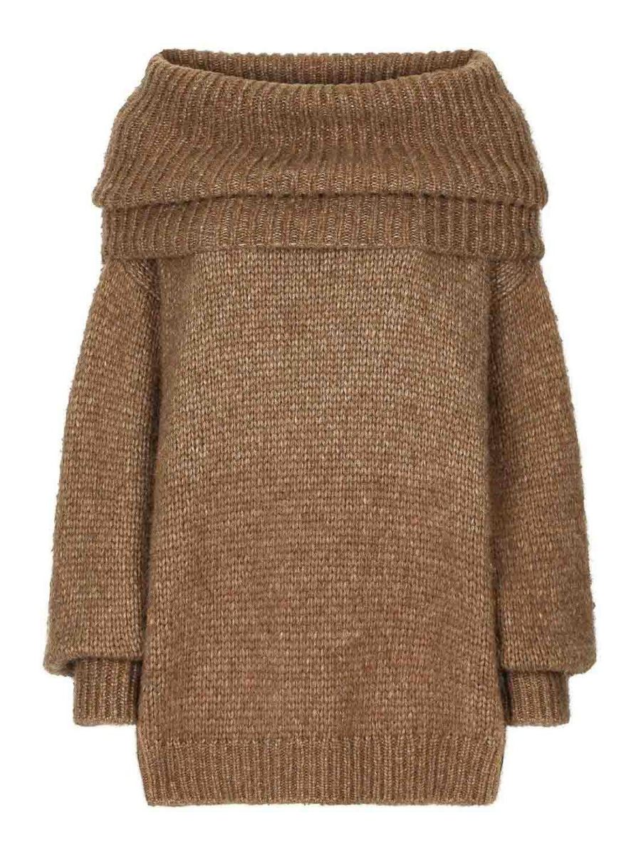 Dolce & Gabbana Robe Courte - Marron