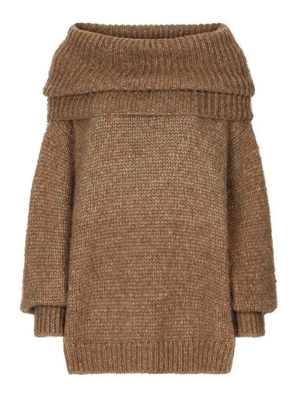 Dolce & Gabbana Robe Courte - Marron