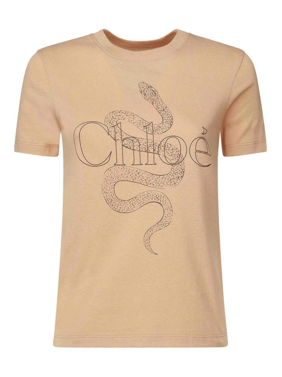 Chloe' T-Shirt - Beige