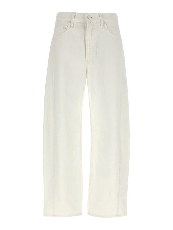Mother Jean Bootcut - Blanc