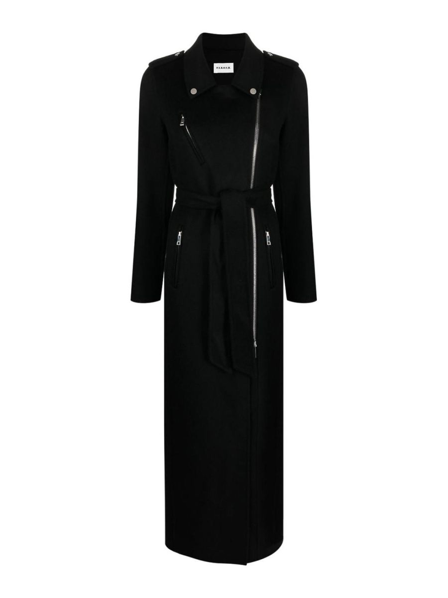 P. A.R. O.S. H. Manteau Court - Noir