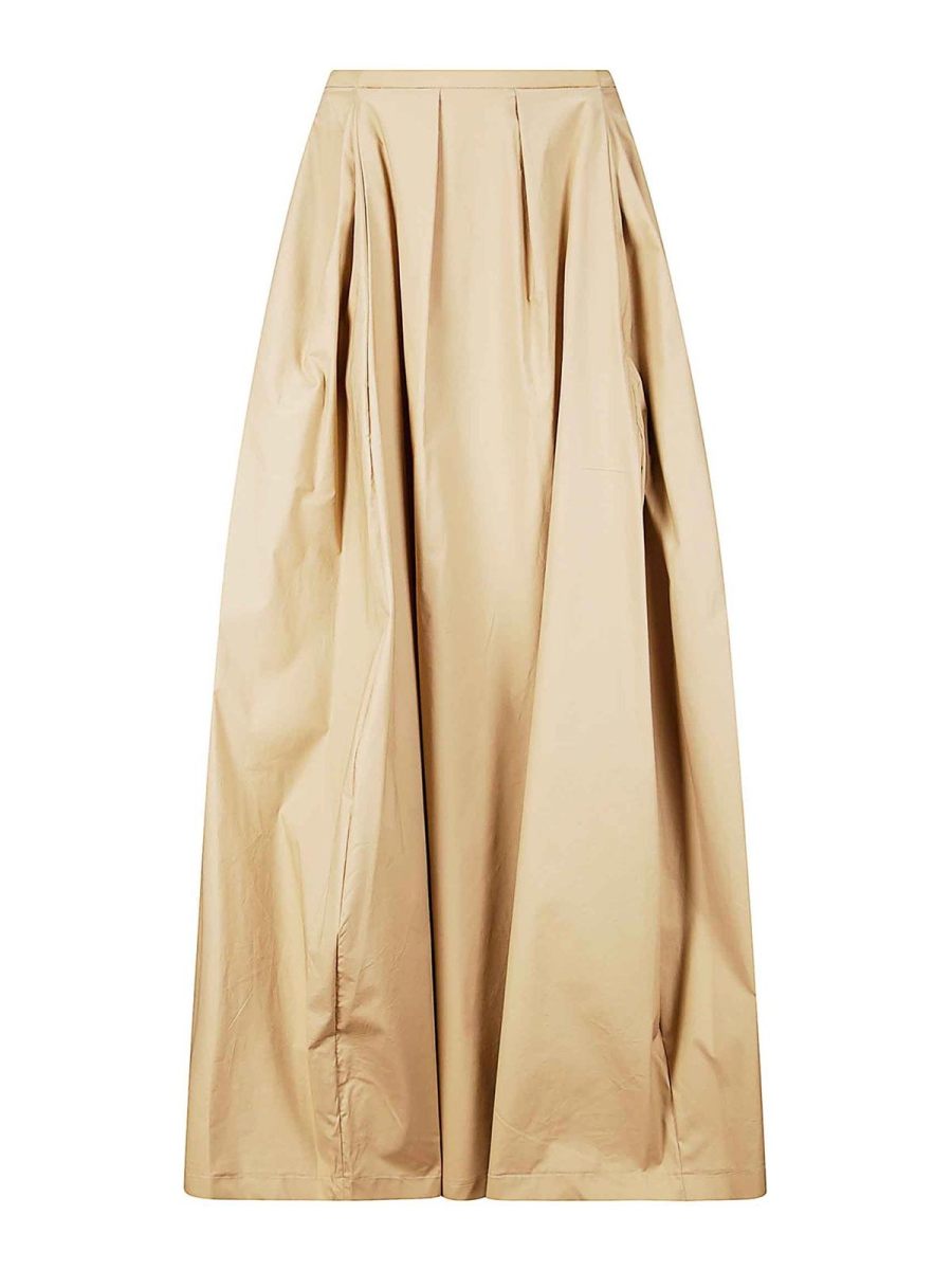 Thelatest Jupe Midi - Beige
