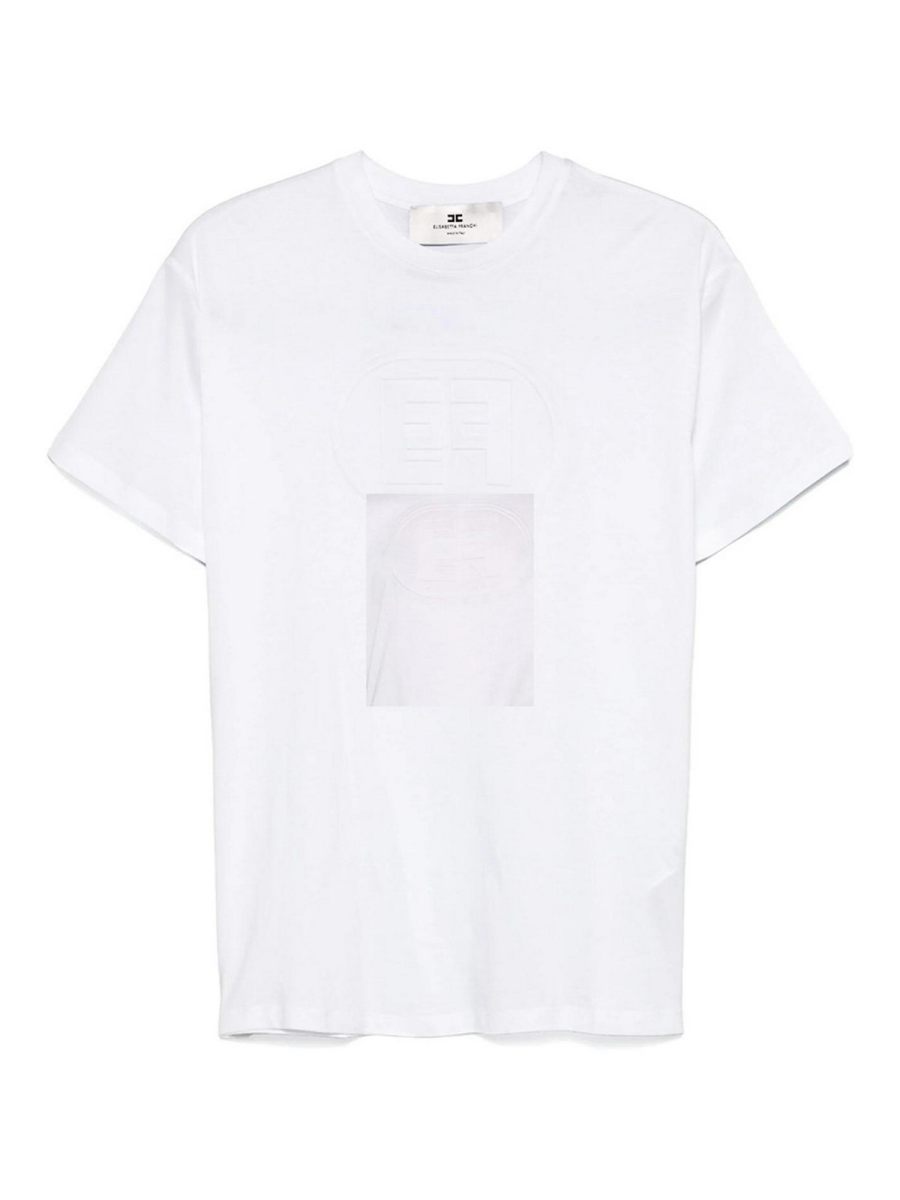 Elisabetta Franchi T-Shirt - Blanc