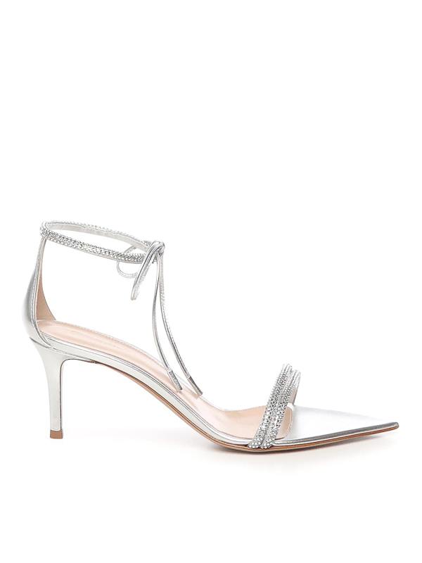 Gianvito Rossi Sandales - Argent