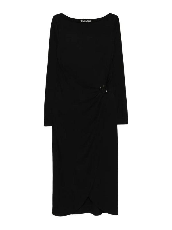 Chiara Boni La Petite Robe Robe Au Genou - Noir