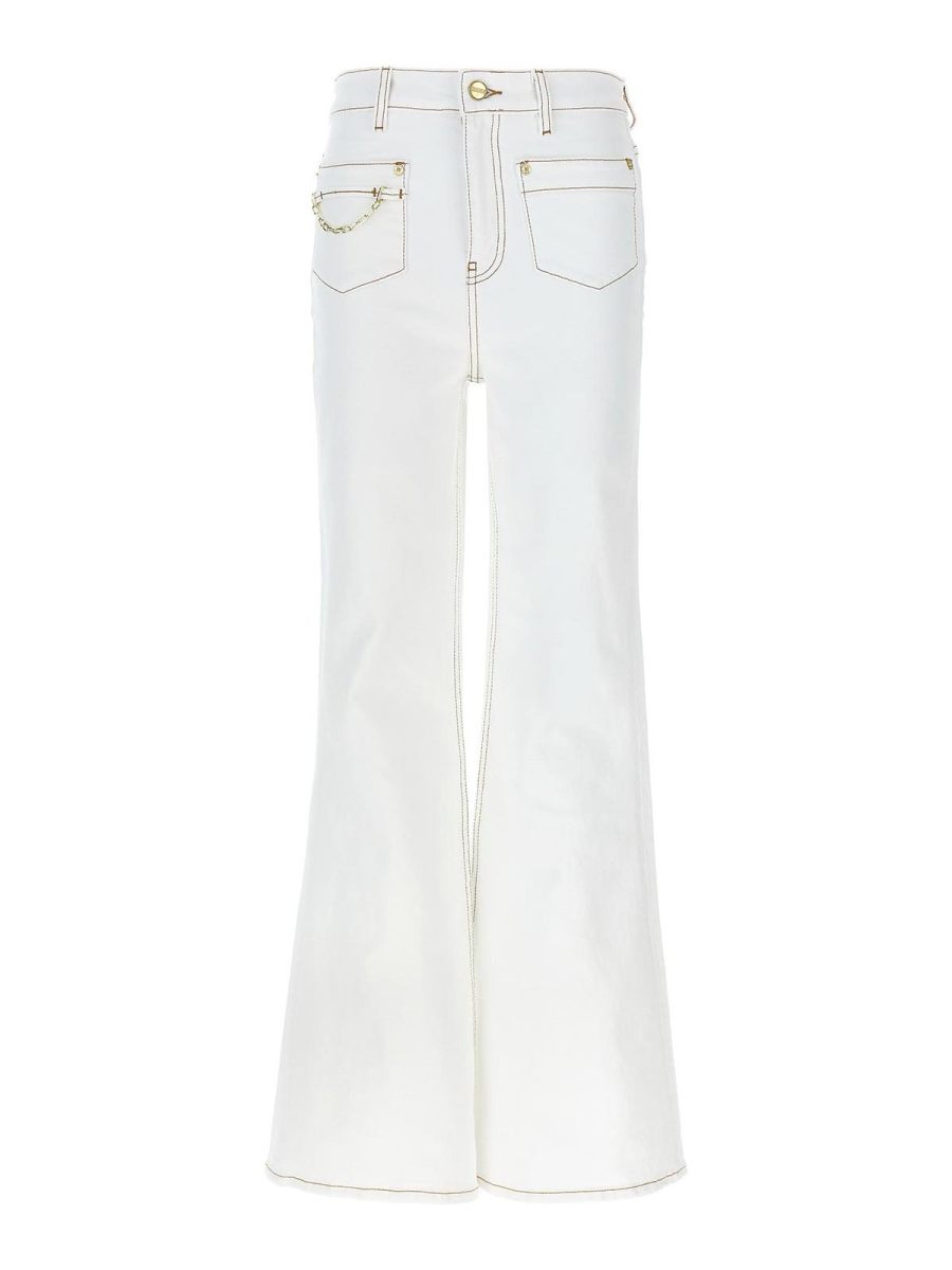 Ganni Jean Bootcut - Blanc