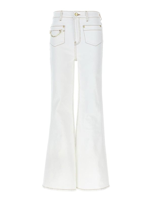 Ganni Jean Bootcut - Blanc
