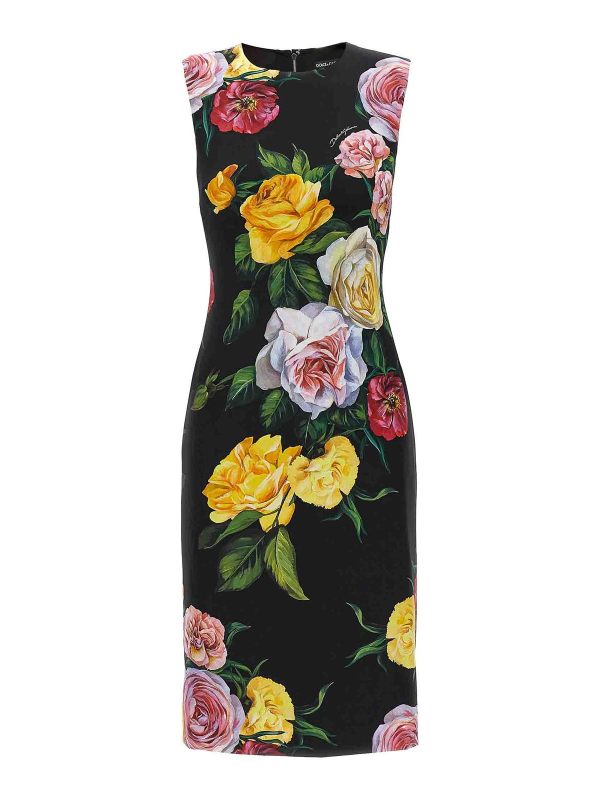 Dolce & Gabbana Robe Au Genou - Multicolore