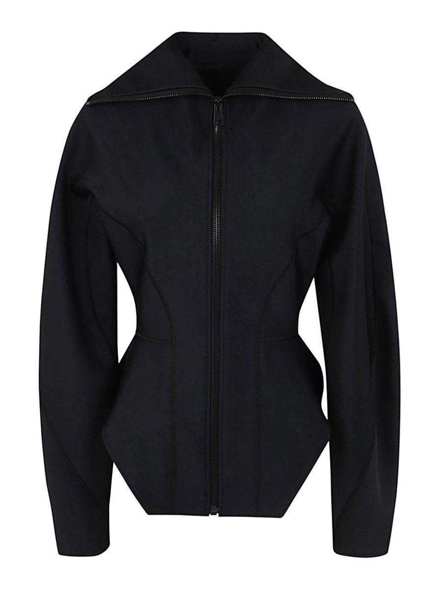 Mugler Veste Casual - Noir