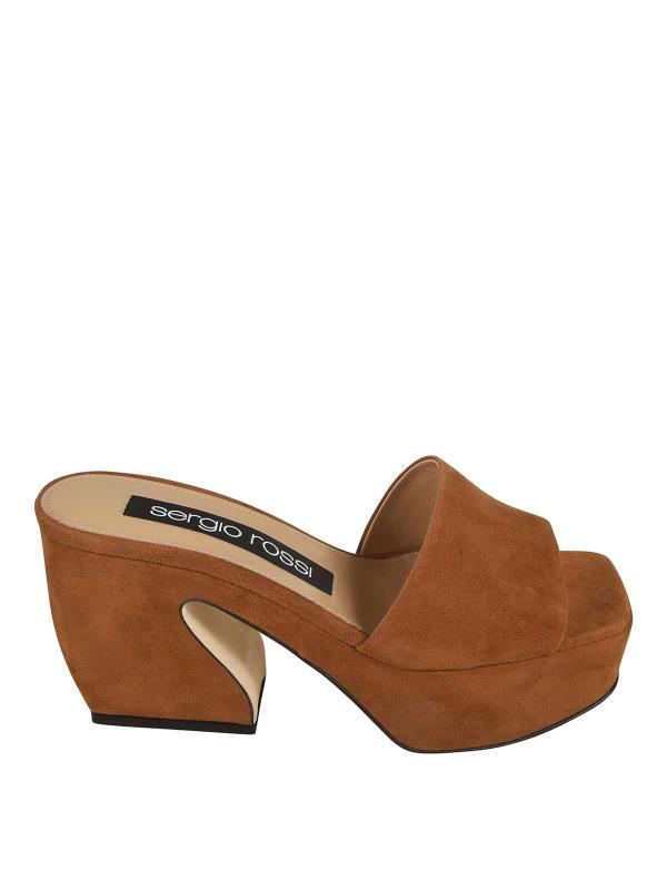 Sergio Rossi Sandales - Marron